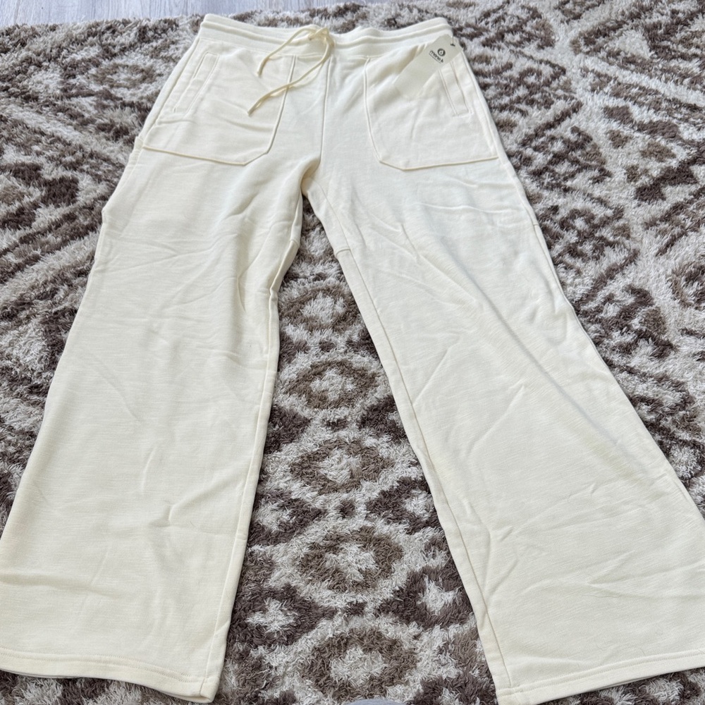 Mono B Cream Heathered Pants